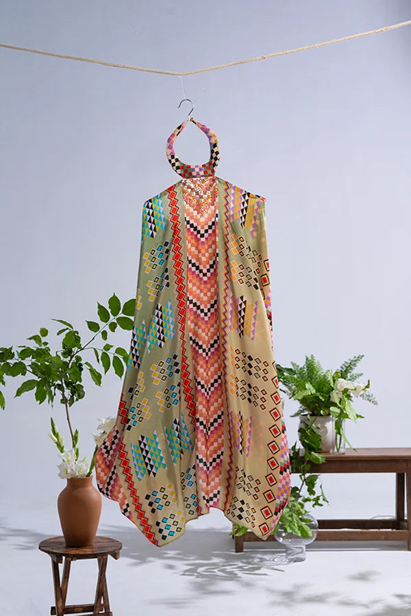 Merina Haulter Dress