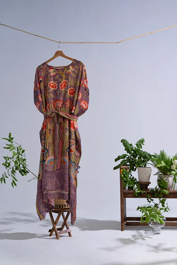 Peony Kaftan Dress