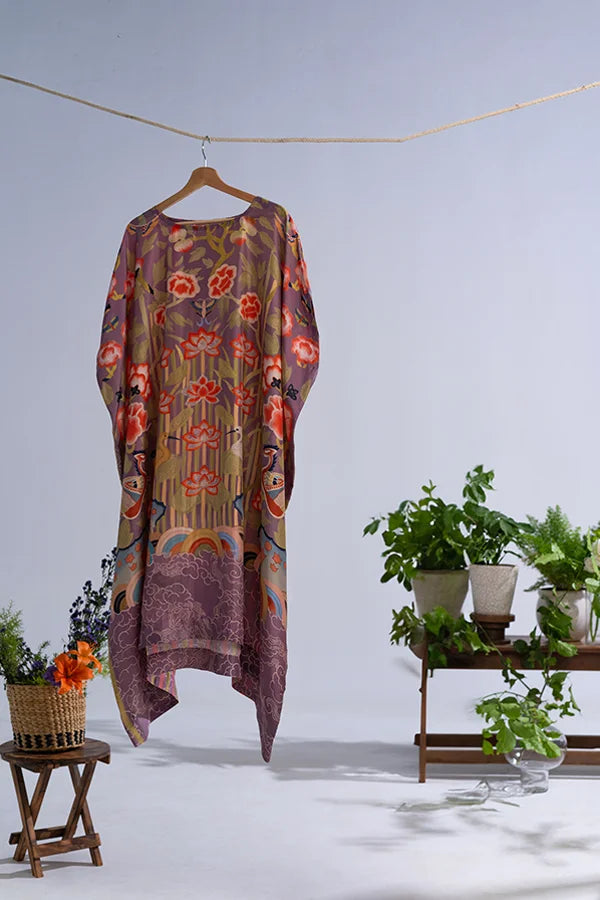 Peony Kaftan Dress